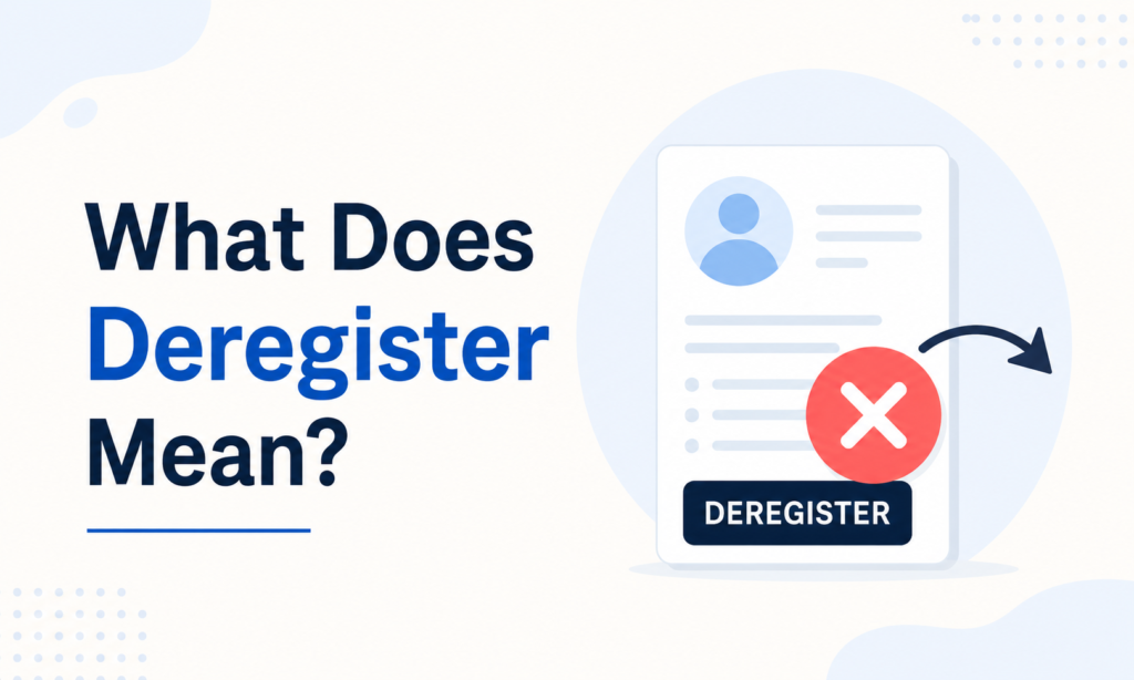what-does-uregister-or-deregister-mean