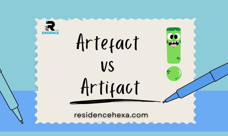 Artefact vs Artifact