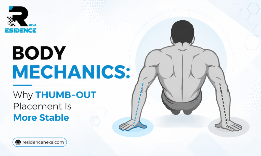 Body Mechanics: Why Thumb-Out Placement Is More Stable