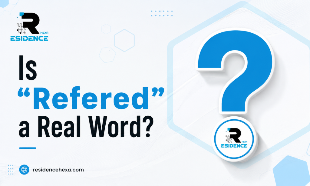 Is Refered a Real Word