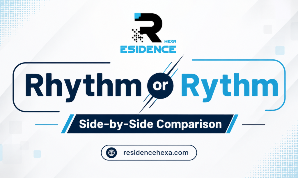 Rhythm or Rythm Side-by-Side Comparison