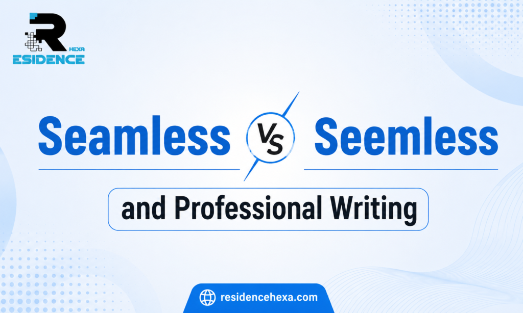 Seamless vs Seemless and Professional Writing