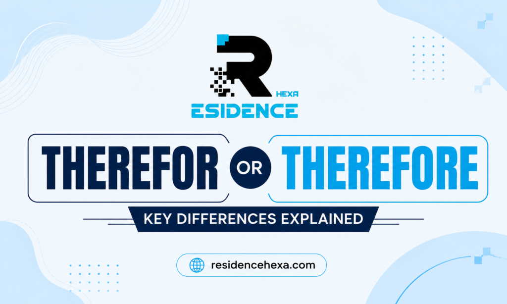 Therefor or Therefore Key Differences Explained