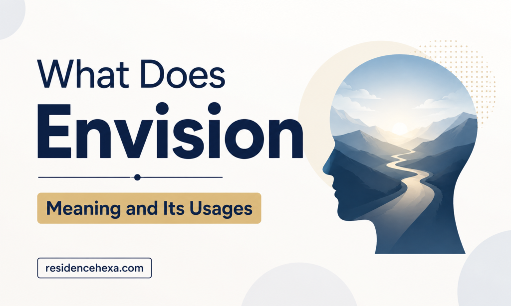 What Does Envision Meaning and Its Usages