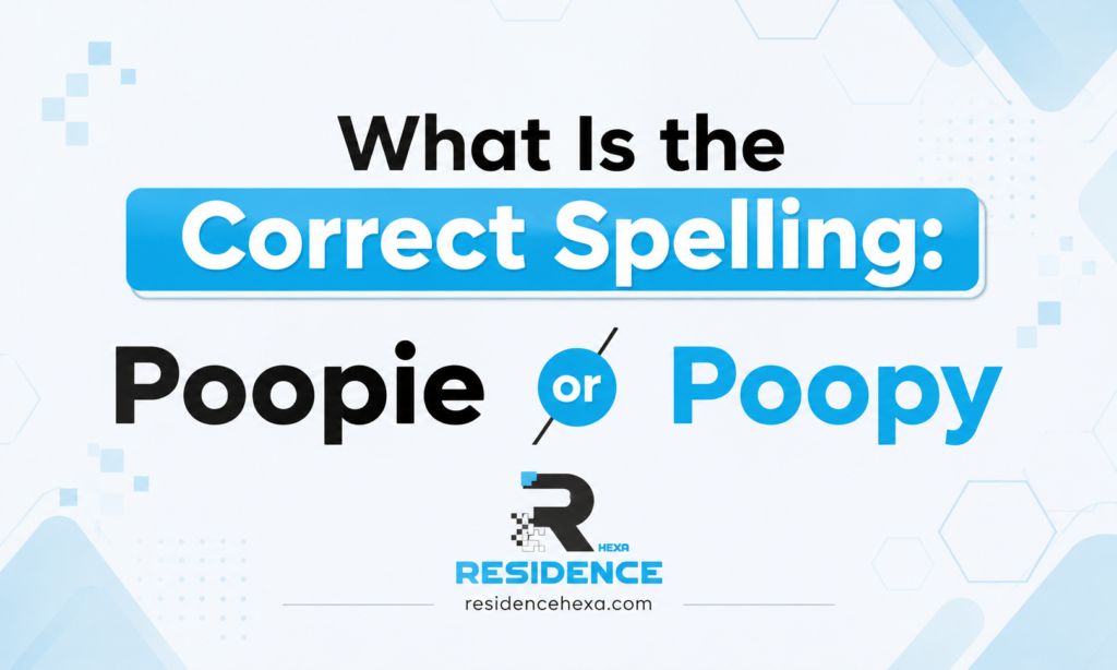 What Is the Correct Spelling Poopie or Poopy