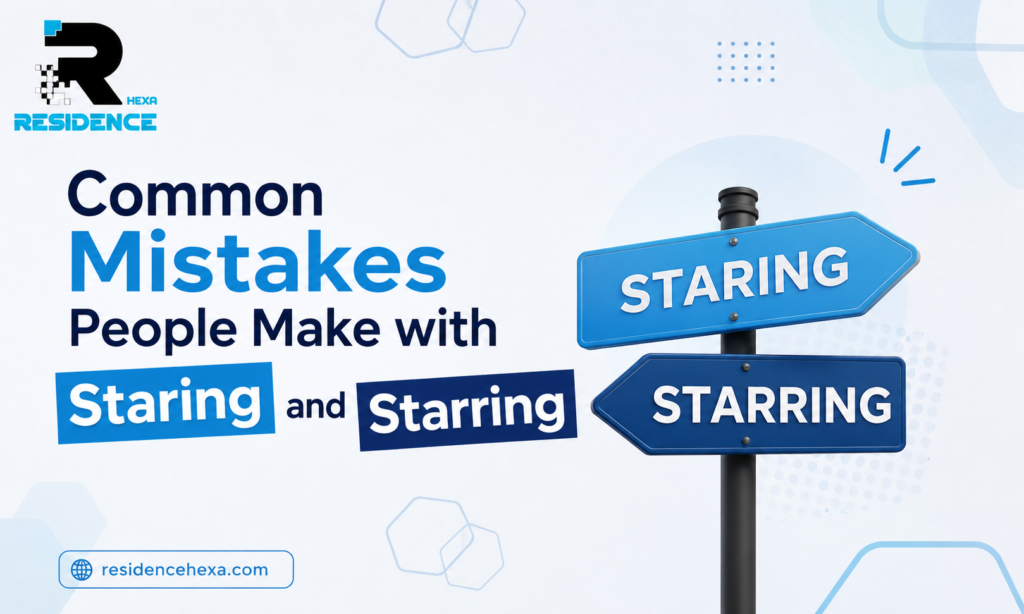Common Mistakes People Make with Staring and Starring