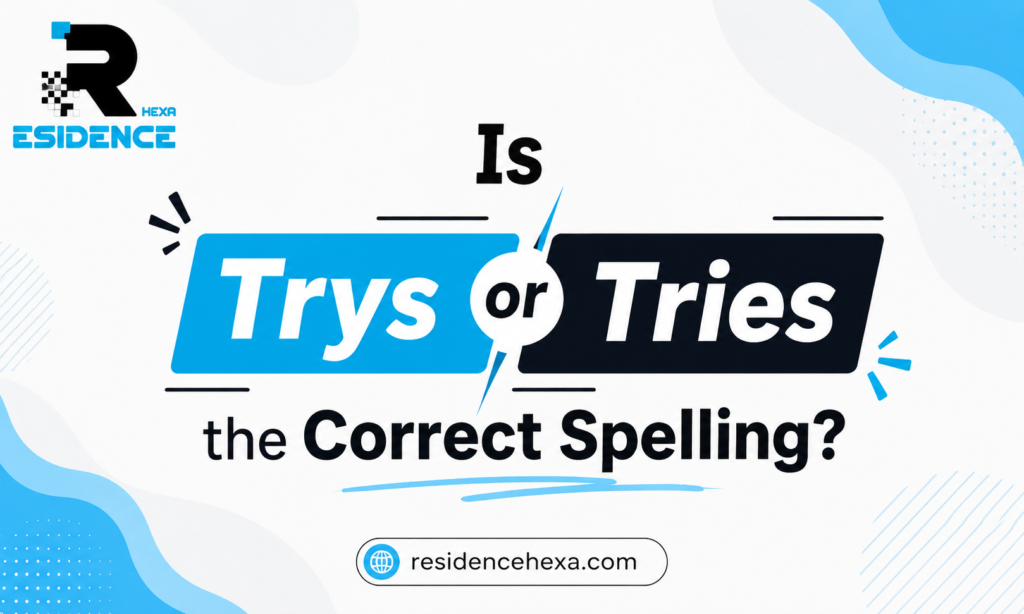Is Trys or Tries the Correct Spelling