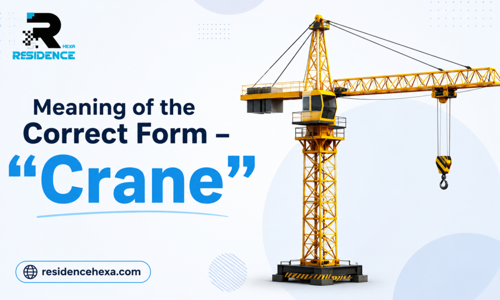 Meaning of the Correct Form – Crane