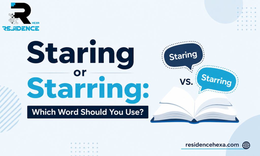 Staring or Starring Which Word Should You Use