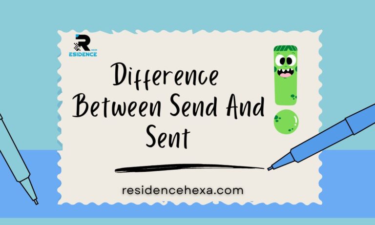 difference between send and sent