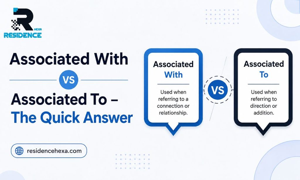 Associated With vs Associated To – The Quick Answer