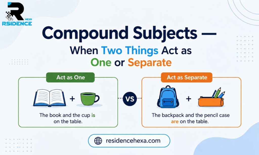 Compound Subjects — When Two Things Act as One or Separate