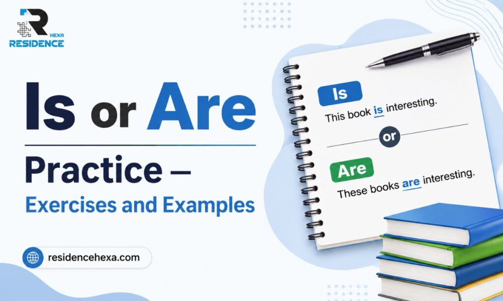 Is or Are Practice — Exercises and Examples
