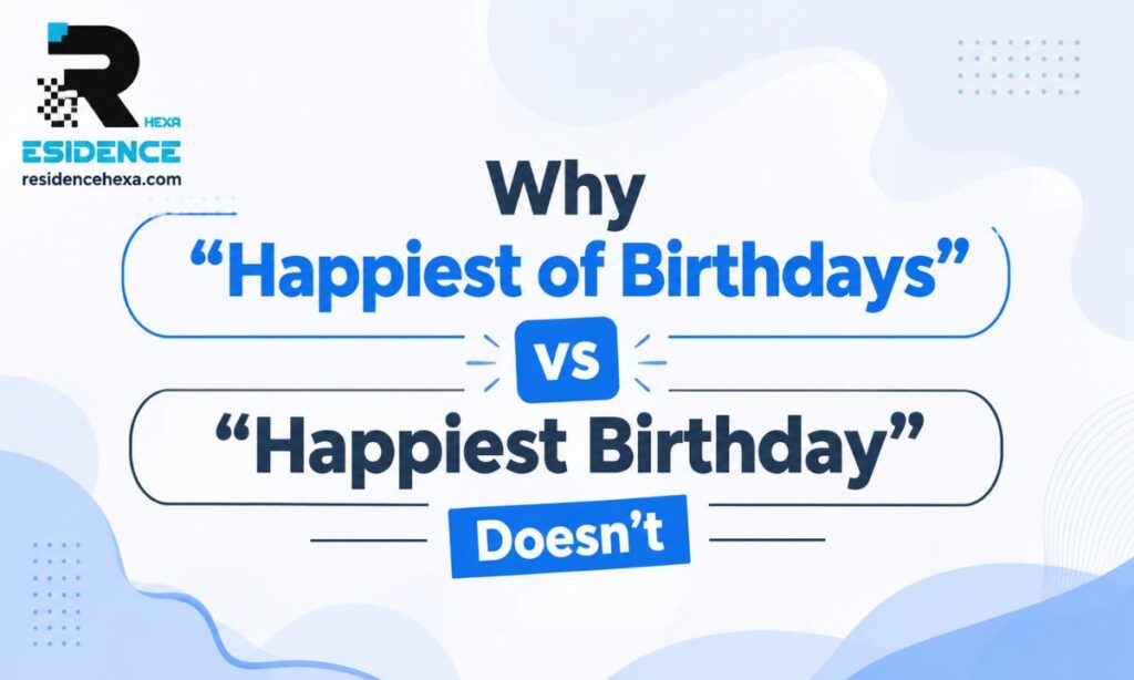 Why "Happiest of Birthdays" Works but "Happiest Birthday" Doesn't