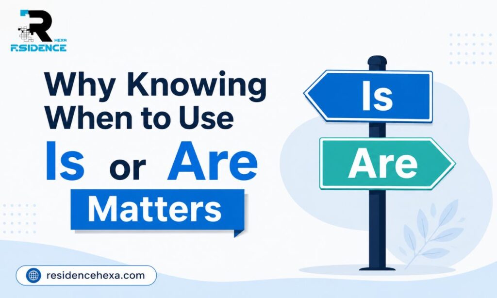 Why Knowing When to Use Is or Are Matters
