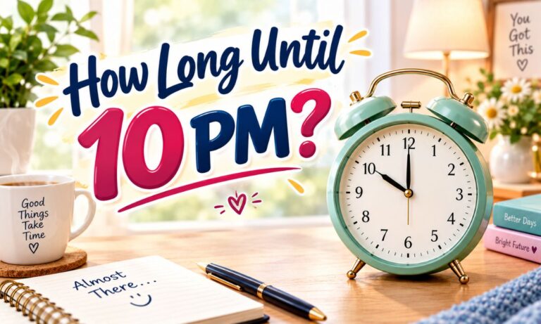 How Long Until 10 PM