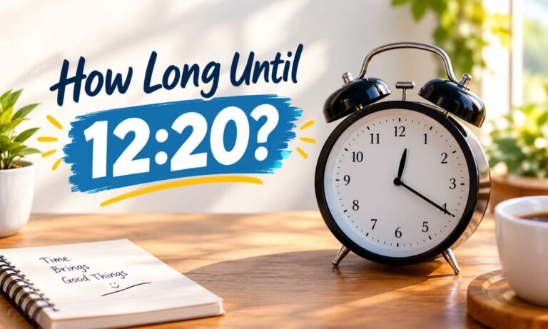 How Long Until 1220