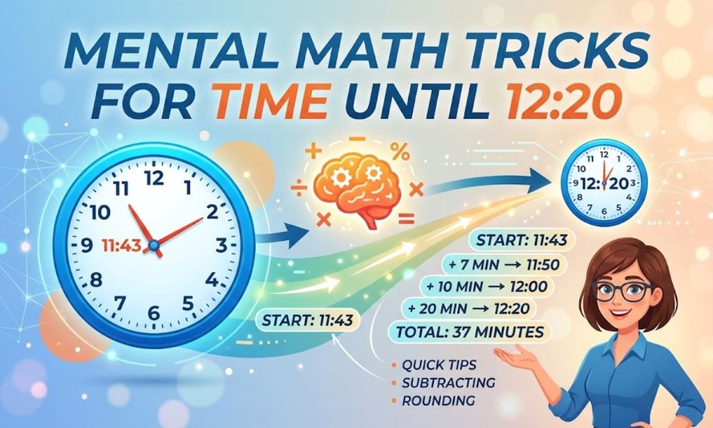 Mental Math Tricks for Time Until 1220