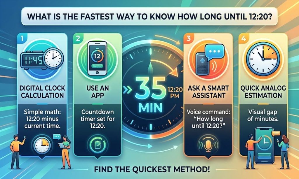 What Is the Fastest Way to Know How Long Until 1220