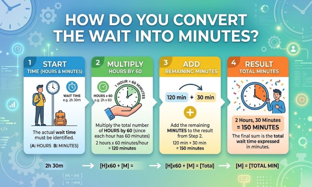 How Do You Convert the Wait Into Minutes