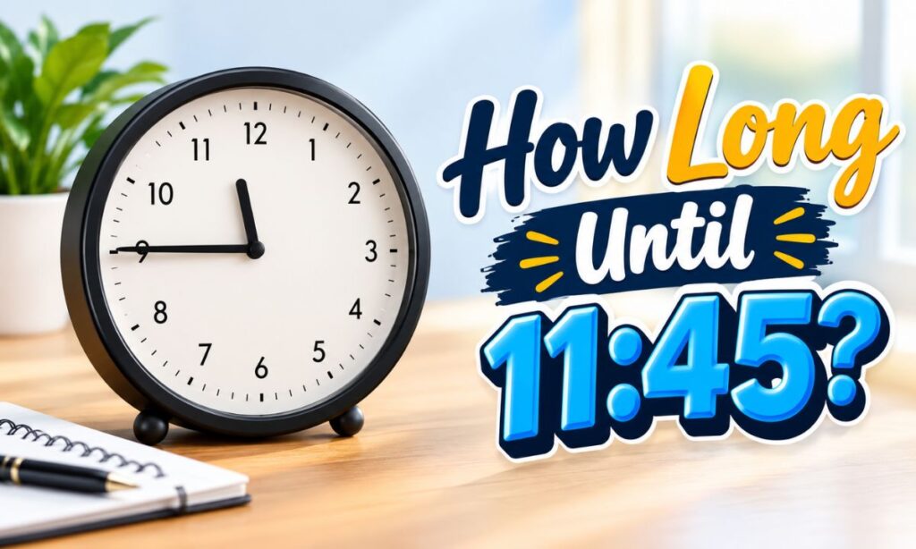 How Long Until 1145