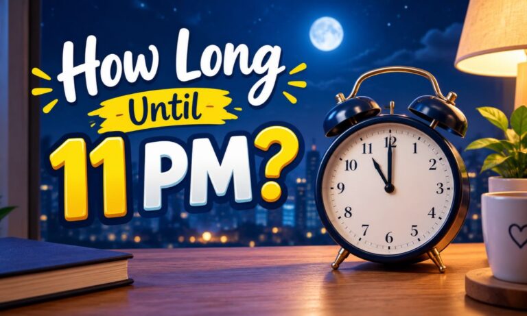 How Long Until 11 PM?