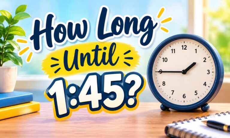 How Long Until 1_45