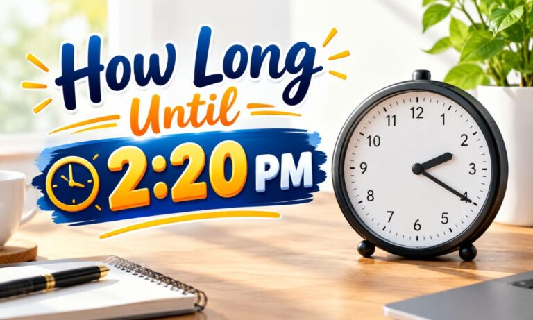 How Long Until 220 PM