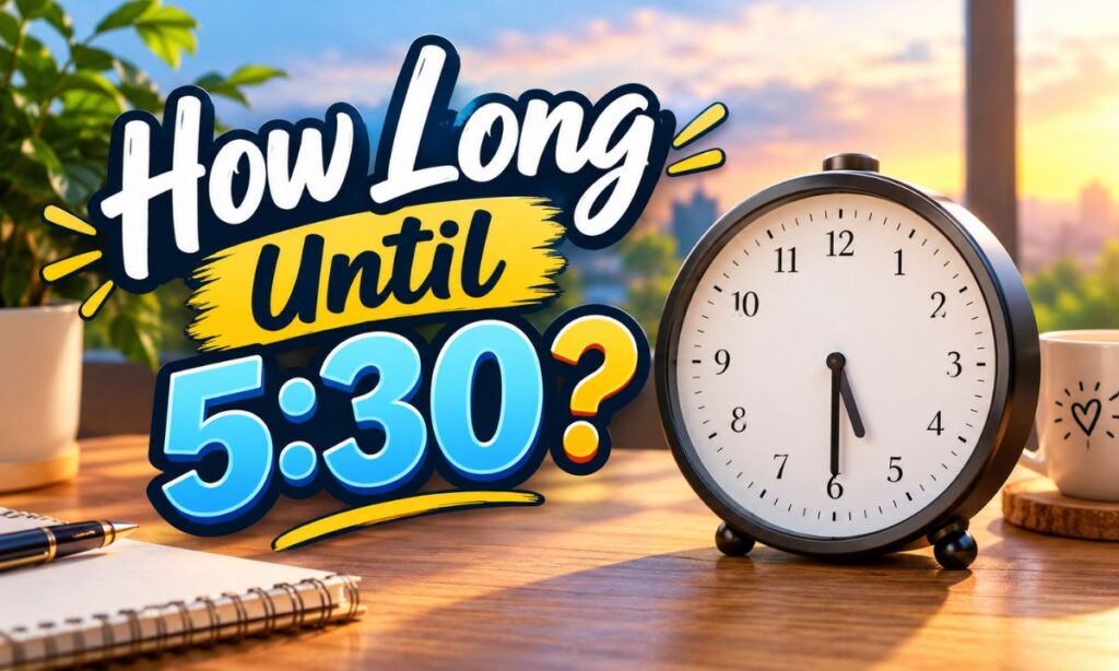 How Long Until 530
